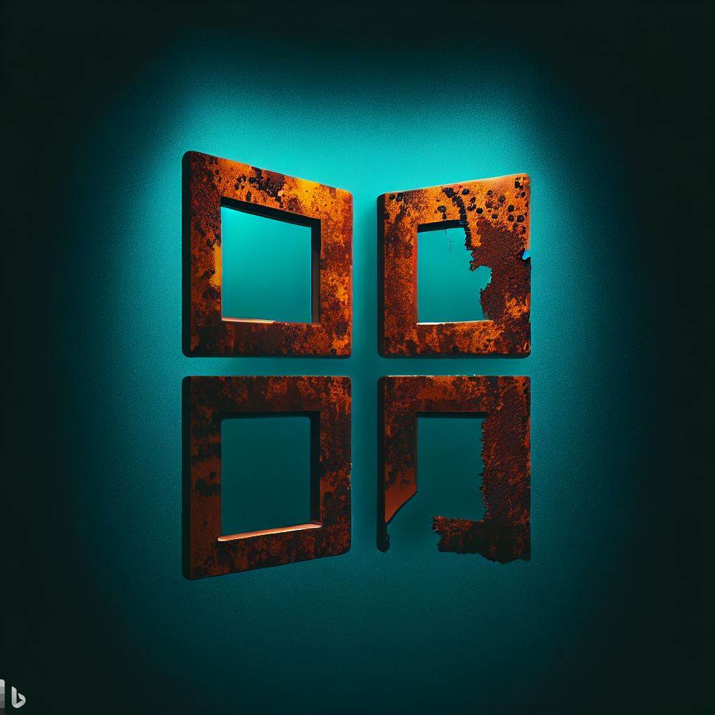 Rusty Windows logo